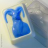 Пластиковая форма для мыла "Синяя козочка"